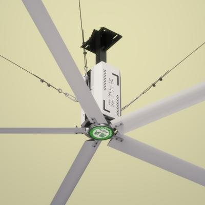 China HVLS China Factory Ceiling Hvls Fan Warehouse Industrial Giant Ceiling Fan for sale