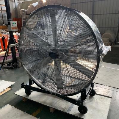 China Large Diameter Electric Mobile Industrial Stand Gym 2M Fan HVLS For Gymnasium for sale