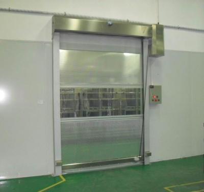 China Automatic Fast High Speed ​​Factory PVC Industrial PVC Plastic Roll Up Shutter Door for sale