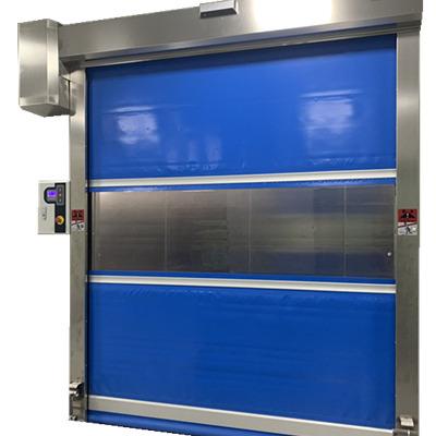 China Factory Guangzhou High Quality Automatic Windproof PVC High Speed ​​Door Fast Door For Workshop for sale