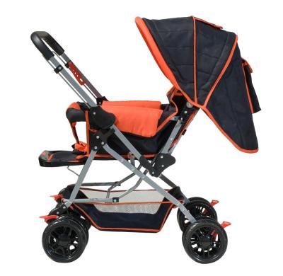 China Luxury Fiber Baby Prams 2 in 1 Baby Bike Trailer Stroller Cart for sale