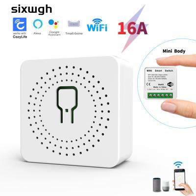 China tuya wifi App Timing Home Smart Switch Socket WiFi Smart Switch Interruptor Inteligente Relay support voice control for sale