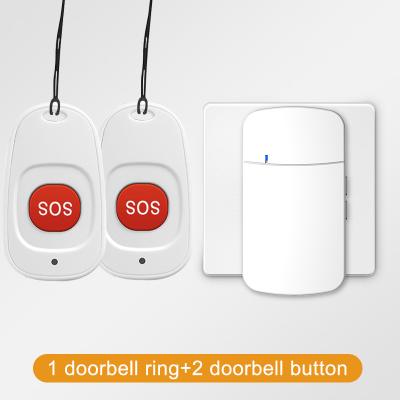 China CR123A de Opsporingshoek van Ring Doorbell 110° van de batterijvraag voor Uw Halsveiligheid Te koop