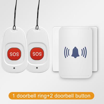 China 10m-Muur zette ABS van Vraagring doorbell de Bewegingssensordetector op van Halter Te koop