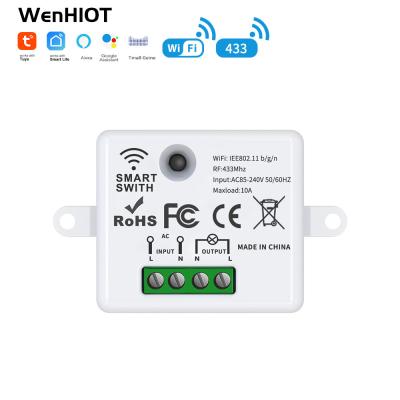 China 2.4GHz White Zigbee Touch Switch PC ABS Wifi Tuya Zigbee Communication Module for sale