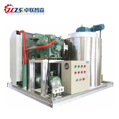 China Factory Supply Industrial Commercial Flake Ice Machine 5Tons Flake Ice Maker Ice Maker for sale