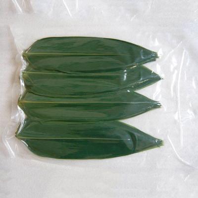 China Sushi Decoration Sashimi Fresh Bamboo Leaves Zongye 7.5cm for sale