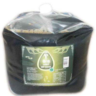 China Salsa de soja oscura de la luz salada 18L del OEM para gusto de Rolls del sushi el buen en venta