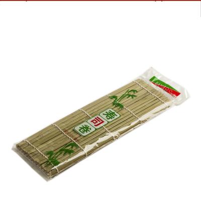 China 27*27cm grünes Bambussushi-Rollen Mat Japanese Sushi Roller zu verkaufen