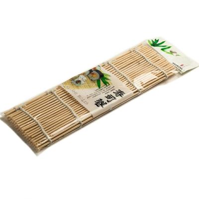 Cina I giapponesi disegnano i sushi di bambù 27cm Mat White Natural Color di 24cm in vendita