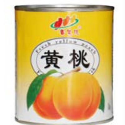 Cina Pesca gialla inscatolata frutta istantanea in sciroppo leggero 425g 820g in vendita