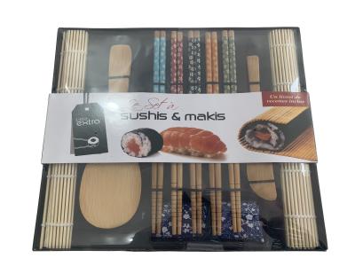 China Bamboesushi die de Japanse Sushi die van Kit Full Rolling DIY Uitrusting maken Te koop