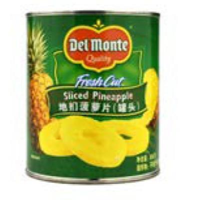 Cina Verdure allo sciroppo inscatolate 567g 3kg della frutta in scatola dell'ananas in vendita