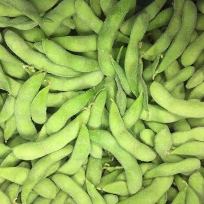 Cina pianta alimentare congelata lunghezza di 4cm Edamame Pods IQF l'intera ha basato un grado in vendita