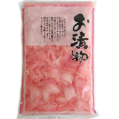 China in Essig eingelegter Sushi-Ingwer des süßen Geschmack-1kg*10bag/Carton zu verkaufen