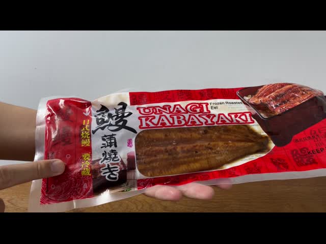 Sushi food Frozen Unagi Roasted Eel Vacuum Package for Japanese Cuisines