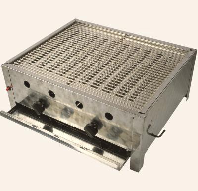 China Adjustable Size Two Burner Gas BBQ Grill Oven With Cart , Gas Barbecue for sale