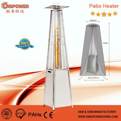 China Quartz Tube Glass High Efficiency Triangle Flame Gas Patio Heaters for sale