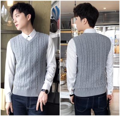 China Anti-Wrinkle Brand New Mens Mens Sweater Sleeveless Vest for sale