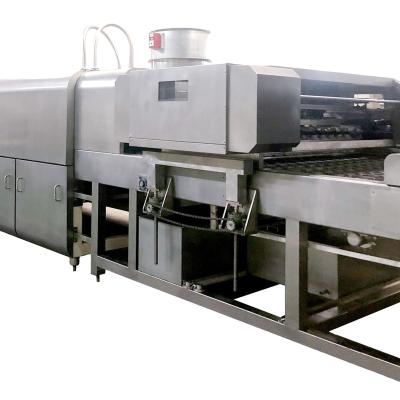 China Commercial Machinery Line WFP-1000 Fried Instant Round Noodle Food Industry Production/Automatic Fried Instant Round Noodle Making Machine WFP-1000 for sale