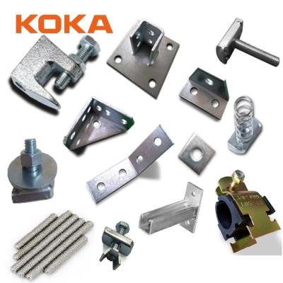 China Unistrut Construction Stainless Steel Strut Channel Accessories Fittings for sale