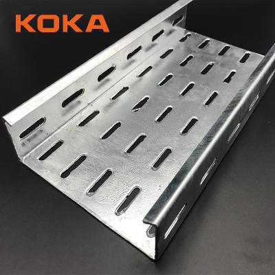 China Steel Galvanized Heavy Light Duty Perforated Cable Tray Price List for sale