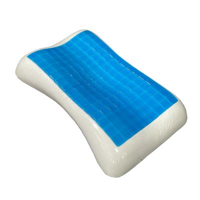 China Blue Anti-Apnea Gel Cooling Pillow for sale