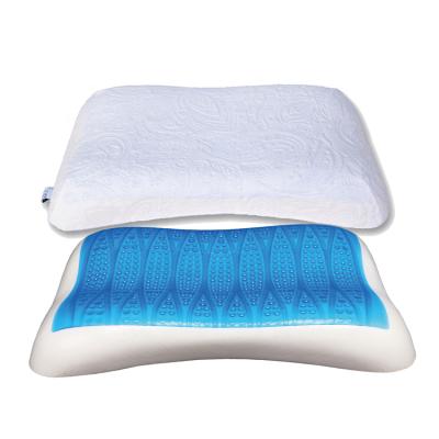 China Anti-Apnea Popular Silicone Gel Pad Memory Foam Cooling Pillow for sale