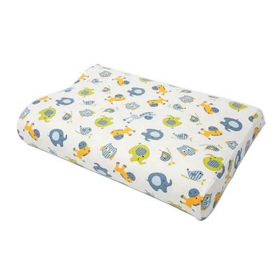 China Anti-Apnea Toddler Wedge Memory Foam Baby Pillow With Cotton Cover for sale