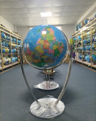 China Teaching and decoration super large size decorative world globe for home or for office for sale