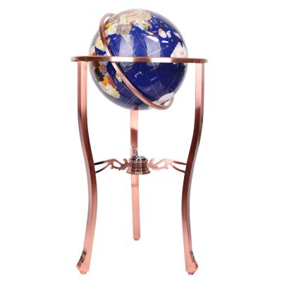 China Teaching and Decoration Gemstone Earth Globe Resources Geography Teaching Globe / World Globe for sale