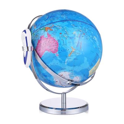 China Teaching and talking decoration 3 in1 world globe interactive globe for kids learning with smart pen and with AR function for sale