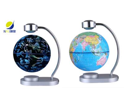 China Teaching Aid Magnetic Levitation Floating Globe, Anti Gravity Globe Planet Earth World Map Floating Rotating Globe with Star Constellation Home for sale