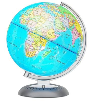 China Teaching and Decorating World Lighted Globe for Kids with Built-in Stand LED Light Illuminates for Colorful Night View, Easy-Reading Labels for sale