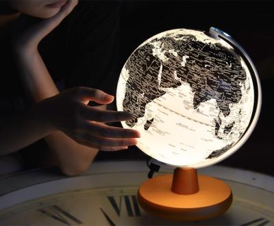 China Decorative Earth World Nordic Style Luminous Globe Lamp Teaching and Decorating for Kids Toys and for Decoration for sale