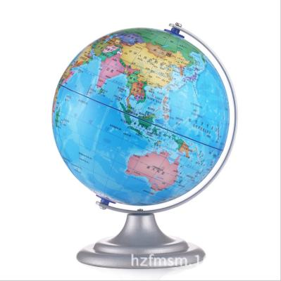 China Teaching aids for children 6 inch kids world map globe with metal base for small high school student and HD desk decoration for sale