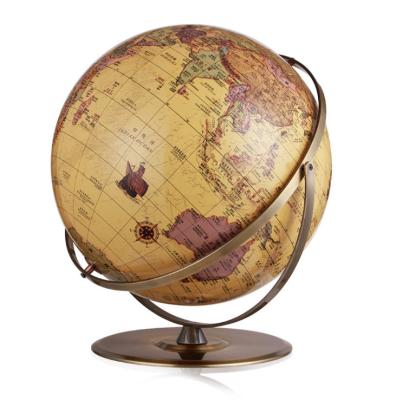 China Teaching and Decoration 17 Inch Universal Large Size World Map LED Globe Rotating Globes for Decorative for sale