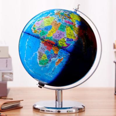 China Teaching and decoration 8 inch day and night four seasons world globe perfect for educational tool for sale