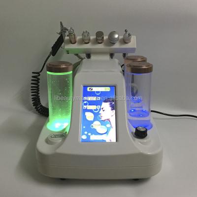 China Acne Treatment 6 In 1 Hydraulic Dermabrasion Skin Water Beauty Machine Aqua Facial Dermabrasion for sale