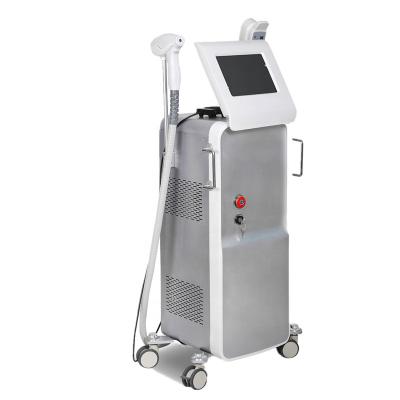 China Hair removal diode ice laser 808nm permanent hair removal machine triple wavelengths diode laser 755 808 1064 for beauty clinic for sale