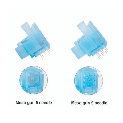 China Wholesale Anti Hair Removal Multi Needles 9/5 Pins Water Vital Meso Injector Mesotherapy Gun Needle for sale