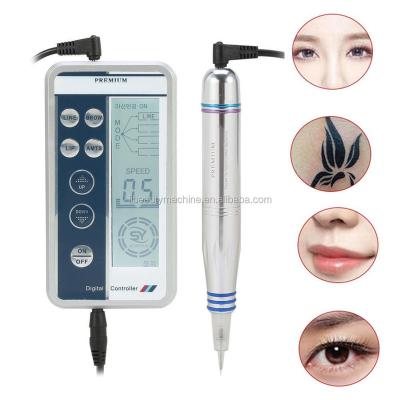 China Skin Rejuvenation Mini Home Use Derma Microneedle Acne Removal Hairline Tattoo Make Up Beauty Machine for sale