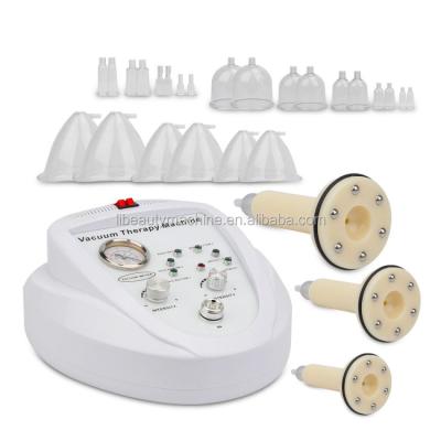 China Portable Face And Body Therapy Massage Vacuum Cupping Machine For Butt Enhancement LX-BM600 for sale