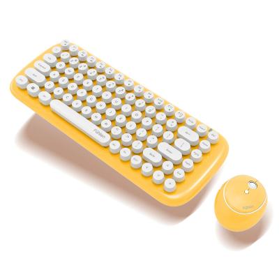 China OEM 2.4ghz Wireless Desktop PC 2.4g Full Size Ergonomic Portable Wireless Keyboard With Combo Mouse for sale