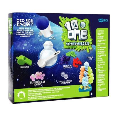 China Plastic STEM Learning Educational Toys 10-In-1 Experiment Kit For 8+ Children for sale