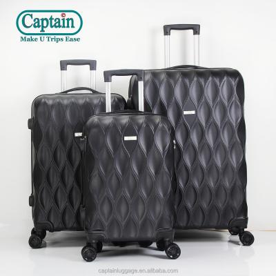 China 2021 Colorful Vacation Factory Trolley Hard Case PC Luggage Suit Case ABS Travel Luggage Bags Sets for sale