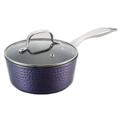 China Sustainable Design 2019 Very Popular Same Hot Selling Hammer Finished Stewpot With Stainless Steel Accessories for sale