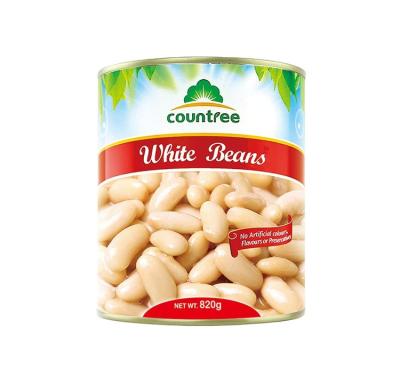 China Canned Halal Meat Approved Vegetable Cans Manufacturer High Quality Made Kiney White Beans for sale