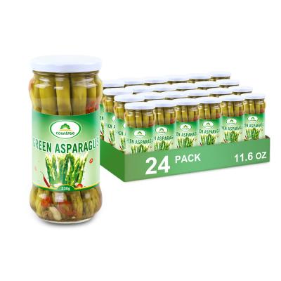 China New delicious canned in canned food green asparagus for sale