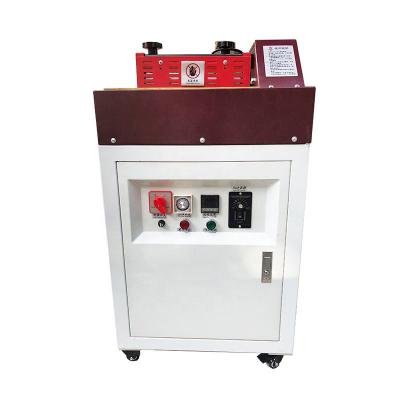 China Food Stand Type Hot Cementing Machine With Low Price for shoes for sale